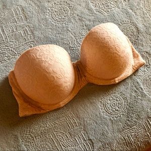 Aerie Strapless Lace Bra